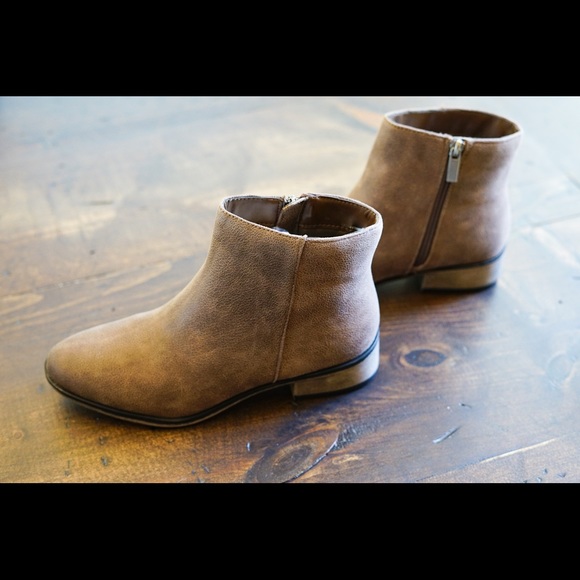 Taupe Bootie - Picture 2 of 2